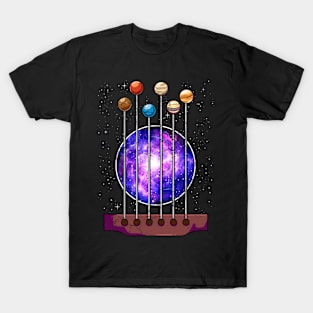 Guitar Galaxy Guitarist Music Musician Gift T-Shirt